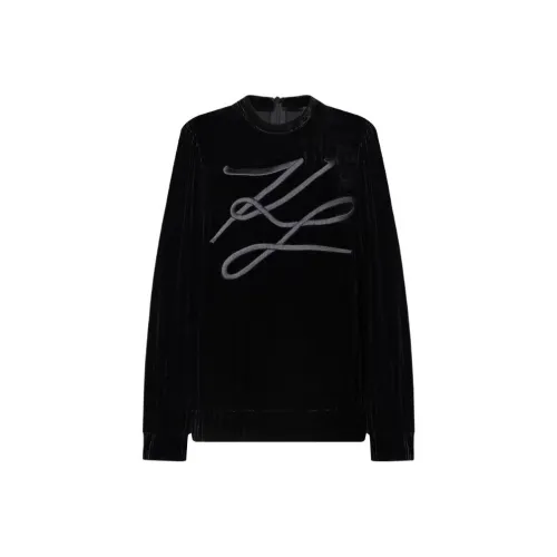KARL LAGERFELD / Karl Lagerfeld Jeans Черные Женские Толстовки