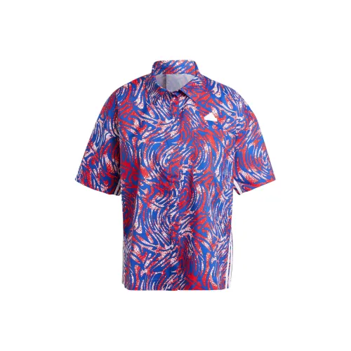 Adidas ExpressPerformance Рукав с оборванным плечом T-рубашка Женская Красная Синяя