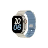 Античный белый & туманно-голубой