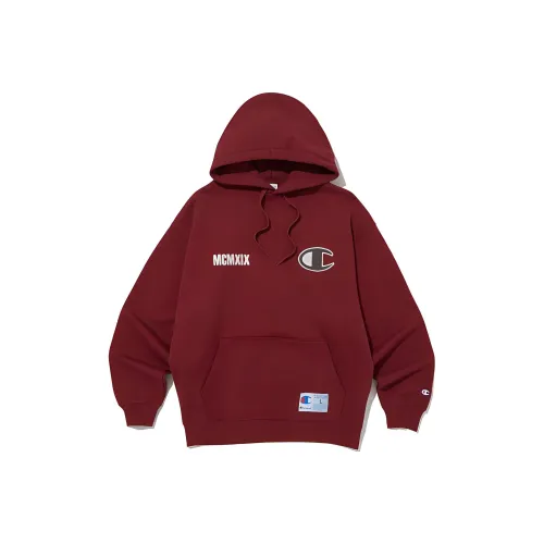 Champion Red Women's Sweatshirts Чемпион Красный Женские Толстовки