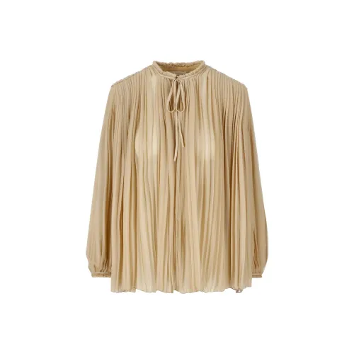 Chloé Коричневые Женские Рубашки