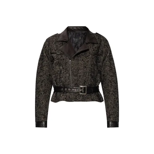 R13 FW24 Куртки и пальто Женские Коричневый