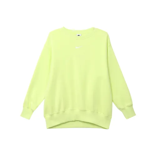 NIKE Светло-лимонный цвет Женские Свитшоты