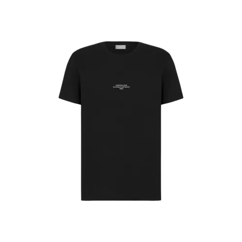 DIOR Мужские черные T-рубашки