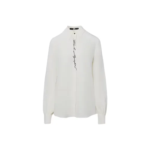 Karl Lagerfeld Рубашка Женская Белая