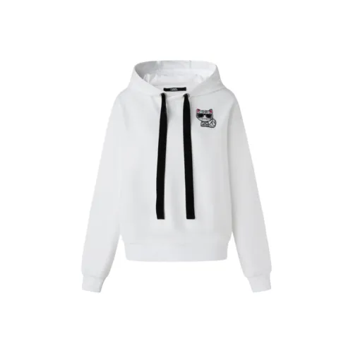 Свитшот Karl Lagerfeld Женский Белый