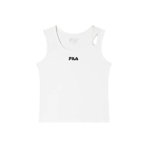 FILA SS25 Майка Женская Облачный Белый