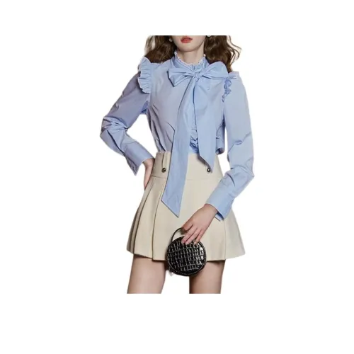 JORYAweekend Рубашка Женская Синие Беллфлауэр Синие