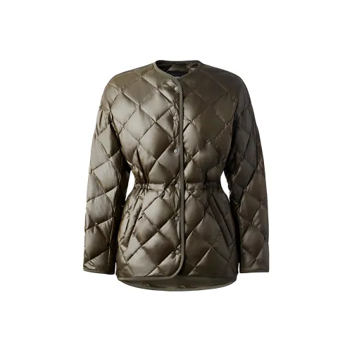 MACKAGE FW22 Умеренный пуховик женский зеленый