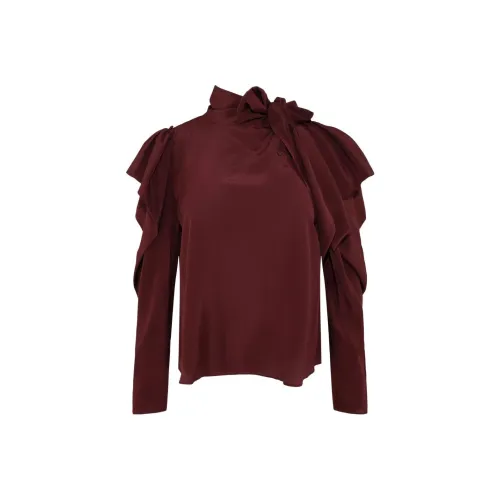 Ulla Johnson Женские Рубашки Красного Цвета