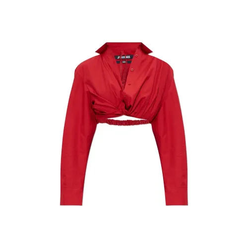 Jacquemus Женские Рубашки Красного Цвета