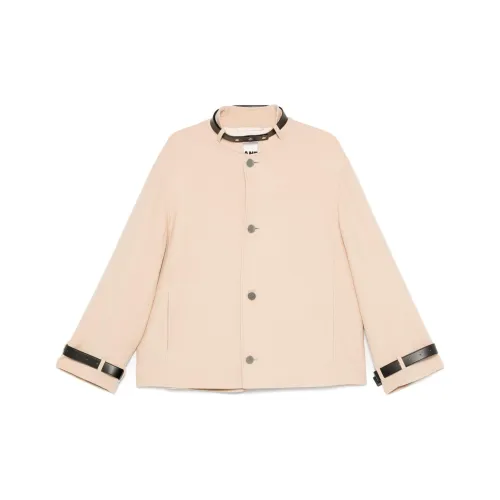 JIL SANDER Светло-бежевые Женские Куртки