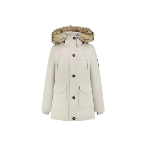 SUPERDRY Куртки и Пальто Женские Экрю