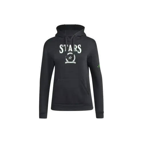 Adidas Stars Ice Hockey Hoodie Hoodie Женский Темно-серый