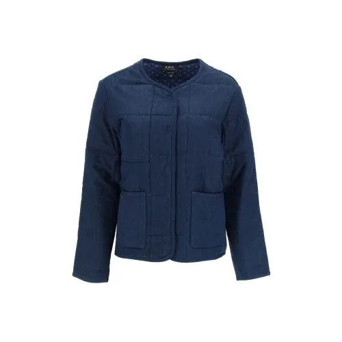 A.P.C Синие Женские Куртки
