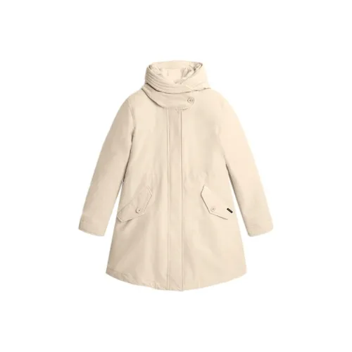 WOOLRICH Белые Женские Пуховики