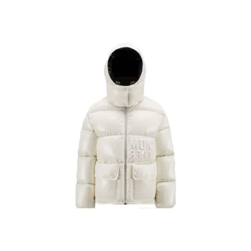 Moncler Abbaye Series FW22 Пуховик Зимний Женская Белая