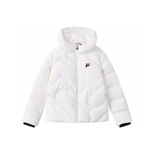 FILA Стандартный Белый Женский Пуховик