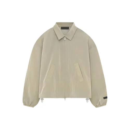 Fear of God Essentials SS24 Drop2 WOMEN'SS Оболочка Bomber Куртки Пальто Женские Сад желтый Сад желтый