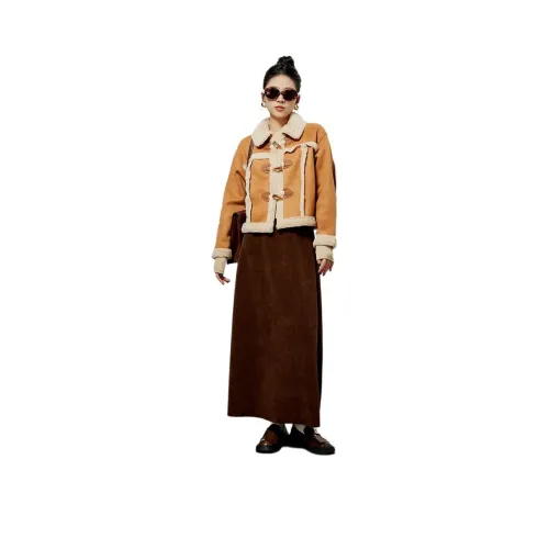 Weekly Куртки Пальто Женские Коричневый