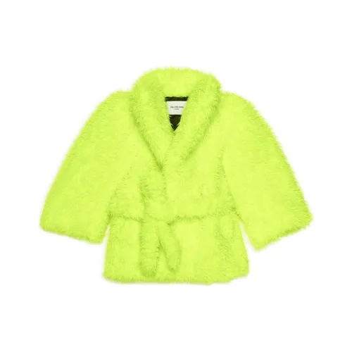 BALENCIAGA Зеленый желтый Женские Куртки
