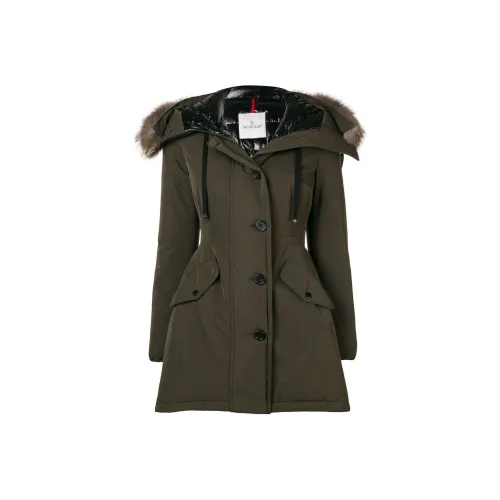 Moncler Пуховик Женские Зеленый