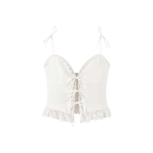 CARIEDO Белые Женские Камисоли