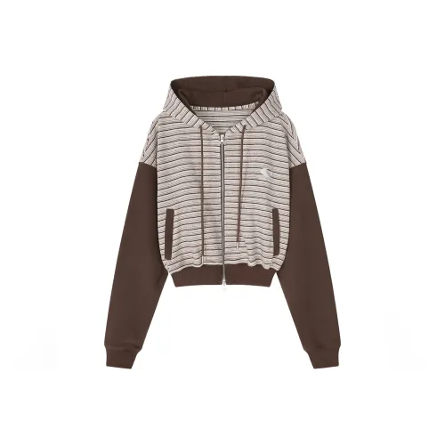 Square Houlest Толстовка Женская Темно-Коричневая