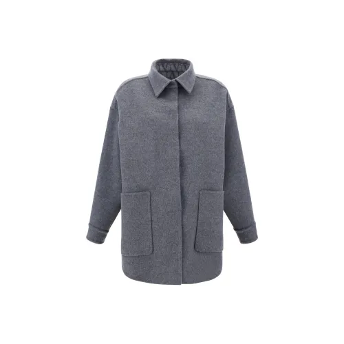 Valentino Куртки и Пальто Женские Серые