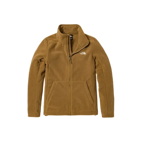 The North Face Коричневый Флисовые куртки для женщин