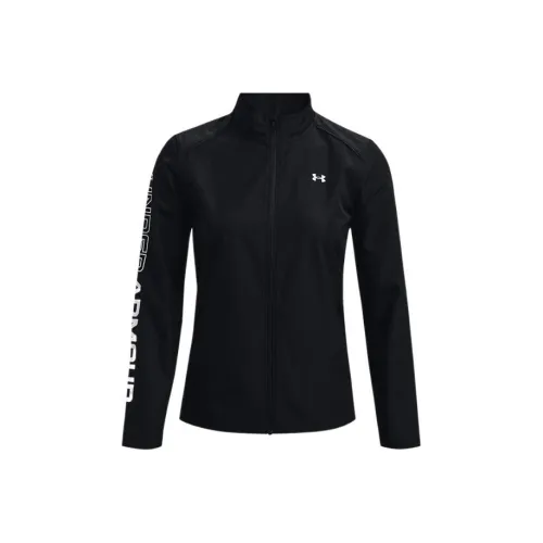 Under Armour Дождь Черные Женские Куртки