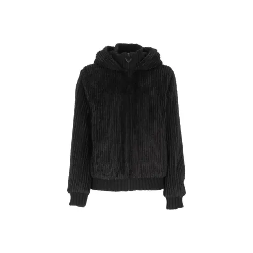 LOVE MOSCHINO Черные Женские Куртки