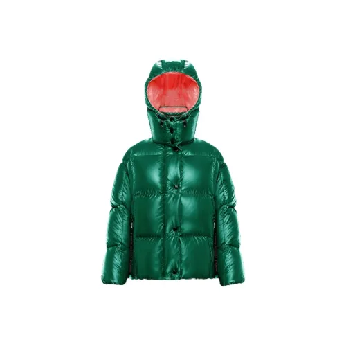 Moncler Parana Series Пуховик Зимний Женский Зеленый
