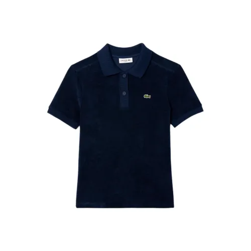 LACOSTE Поло Женское Морской Синий