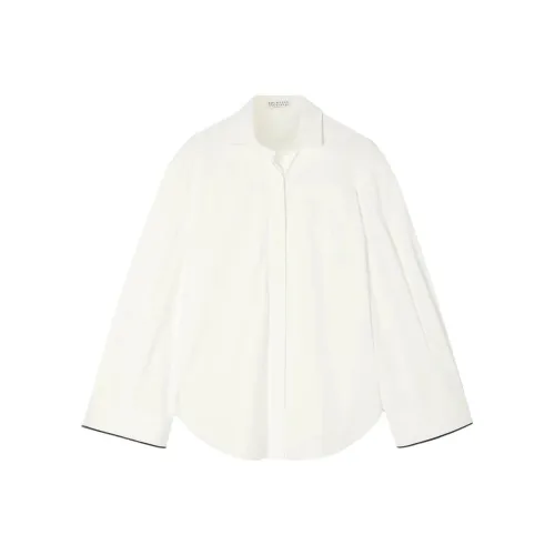 Brunello Cucinelli Белые Женские Рубашки