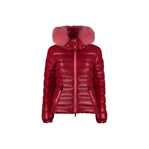 MONCLER Пуховик Женский Красный