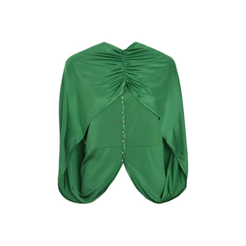 Paco Rabanne Рубашка Женская Зеленая