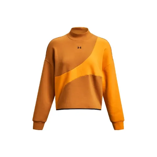 Under Armour Unstoppable Толстовка Женская Медовый Оранжевый