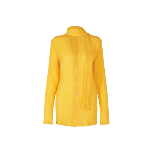 ISSEY MIYAKE Трикотаж Женский Трава Желтая