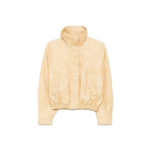 Low Classic FW24 Куртки и Пальто Женские Янтарно-желтые