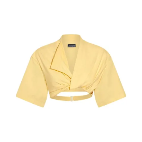 Jacquemus Желтые Женские Т-рубашки