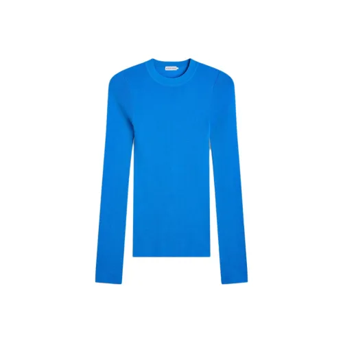 SCANLAN THEODORE Babywool Crew Свитер Женские Синий Синий