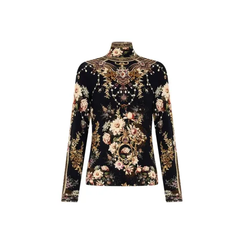 Camilla FW24 T Рубашка Женская Черная