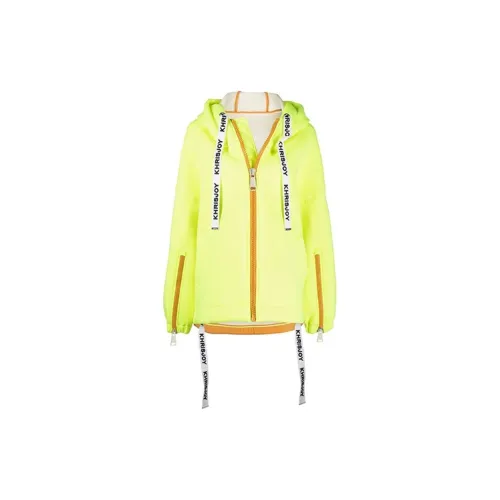 KHRISJOY Неоновый зеленый Женские пуховики