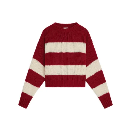 CELINE FW23 Трикотаж Женский Красный Белый