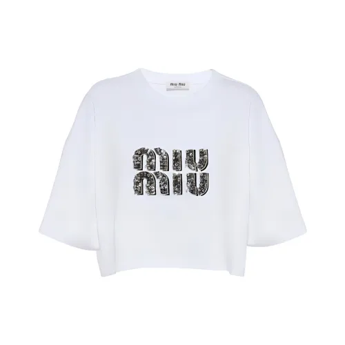 MIU MIU Белые Женские Футболки