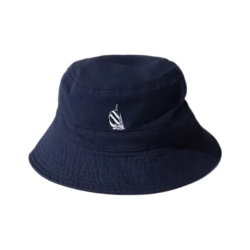 Nautica White Sail Cotton Bucket Hats Унисекс Темно-синий