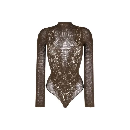 WOLFORD Комбинезон Женский Темно-Коричневый