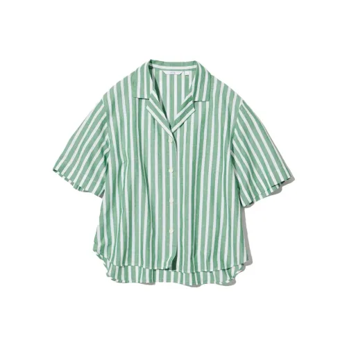 UNIQLO Бирюзовый Женские Рубашки