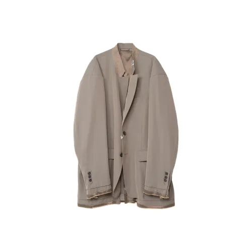 Maison Mihara Yasuhiro SS24 Куртки и Пальто Женские Светлый Умбра